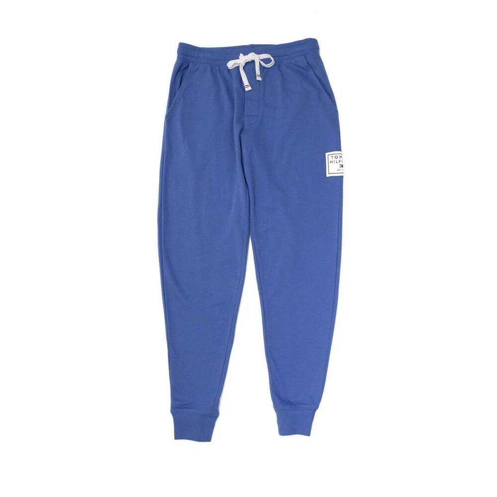 NEW TOMMY HILFIGER men's lounge jogger pants in sapphire